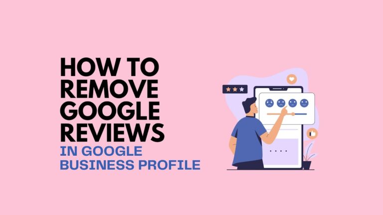 How to remove google reviews