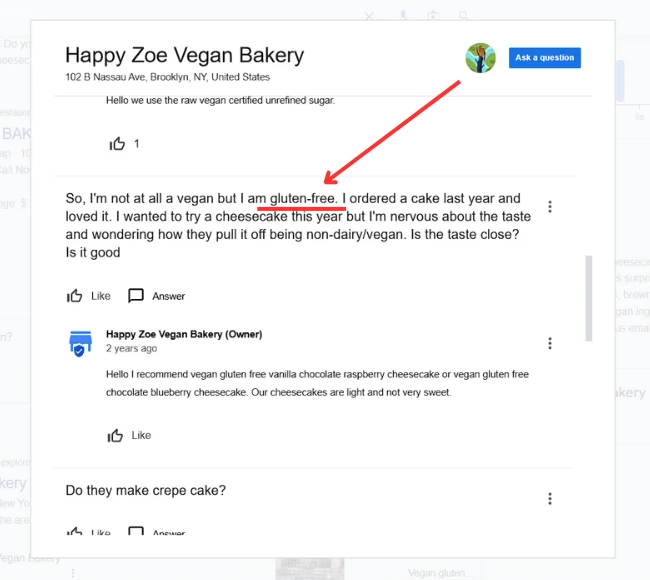 how to add keywords to google business profile 3